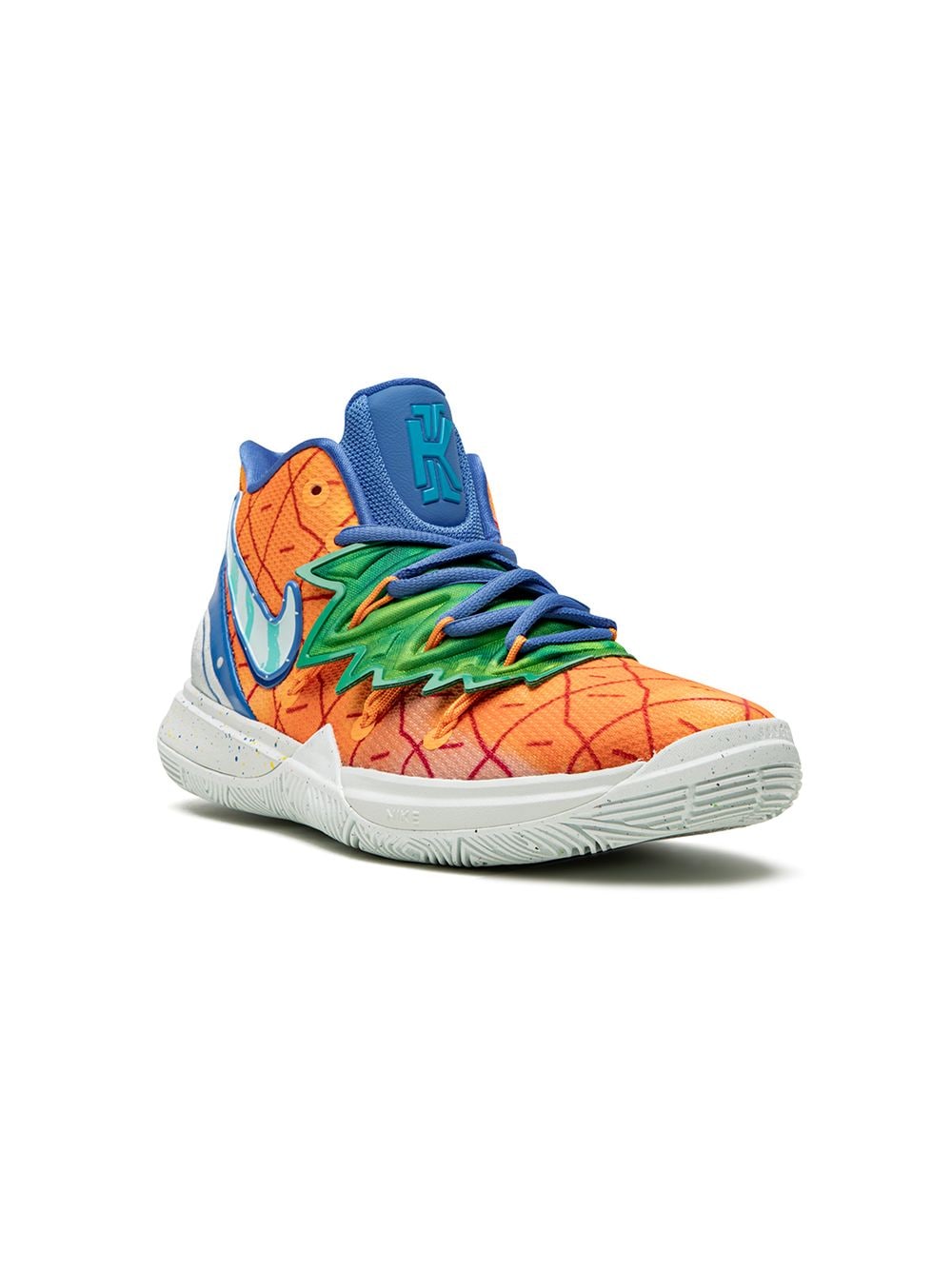 Shop Nike Kyrie 5 'spongebob Pineapple House' Sneakers In Orange