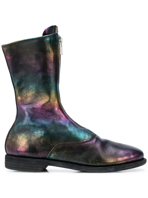 Bottines à effet iridescent - Guidi - Modalova