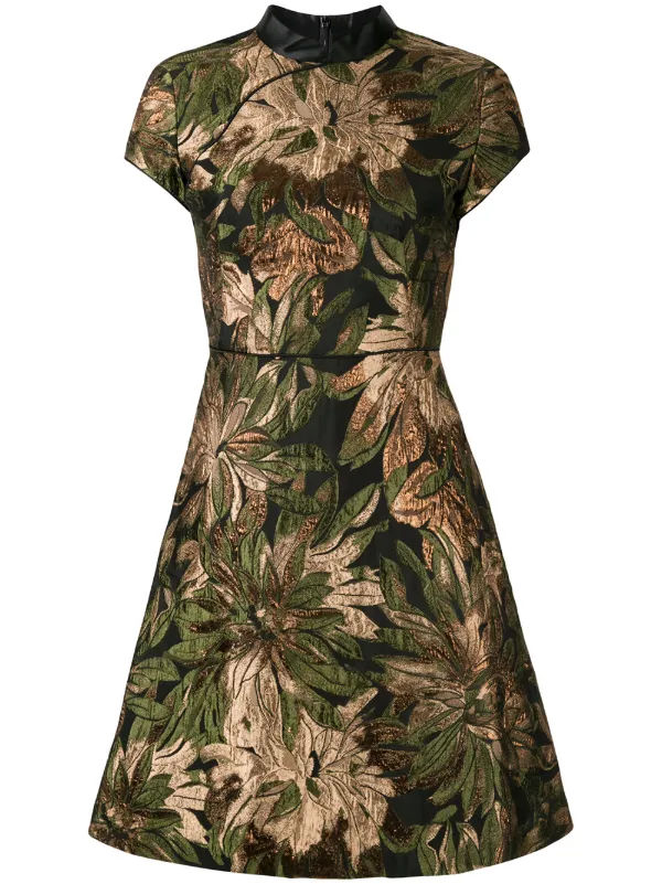 jacquard skater dress
