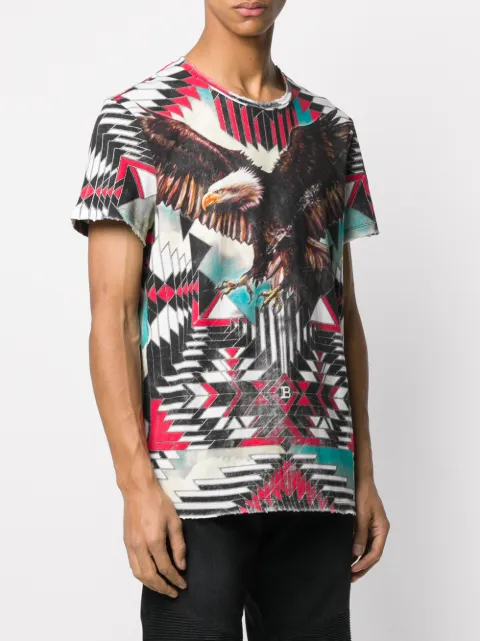 balmain eagle t shirt
