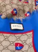 Gucci GG and bees crest print scarf