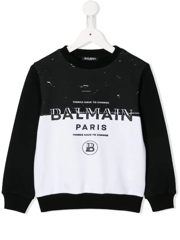 balmain kids sweatshirt