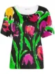 Image 1 of Marni brushstroke flower print T-shirt