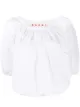 Image 1 of Marni half-sleeve cropped blouse