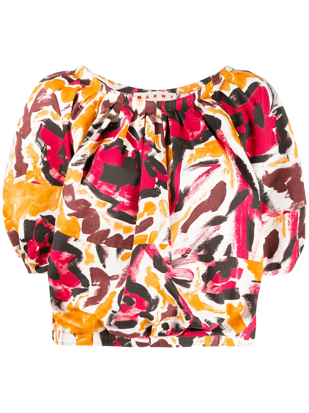Marni Oberteil Mit Pinselstrich-Print ljhZF Ff78a Marni Oberteil Mit Pinselstrich-Print ljhZF Ff78a
