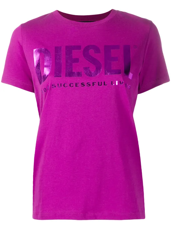 Diesel t shirt pink Clearance