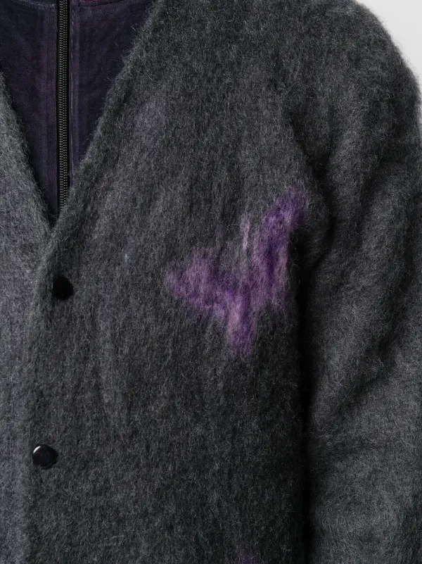 needles butterfly cardigan