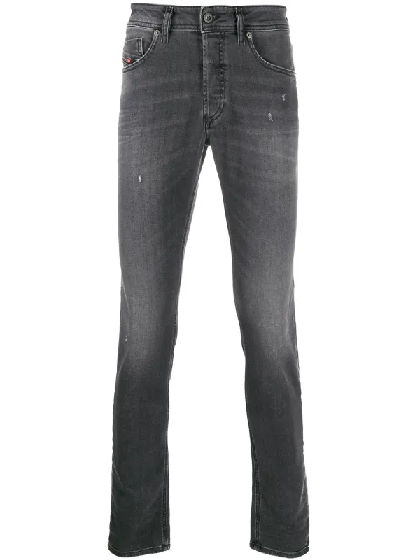 diesel sleenker grey jeans