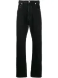 Helmut Lang high-rise straight leg jeans - Black