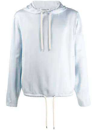 drawstring hem hoodie