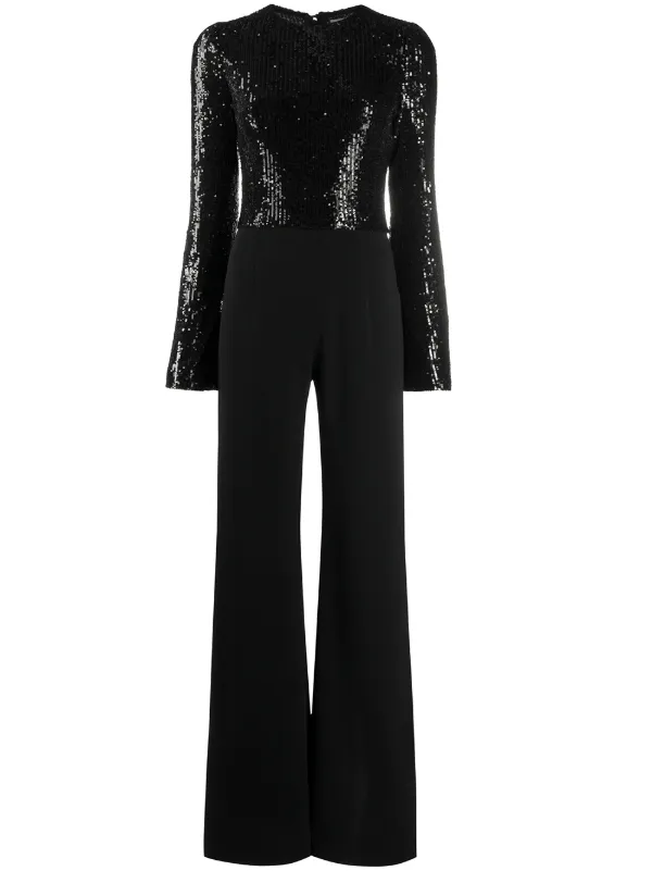 galvan sequin jumpsuit