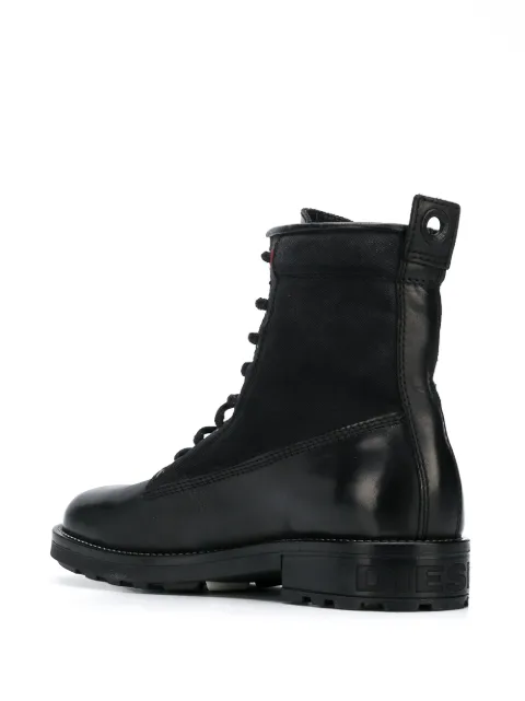 diesel lace up boots