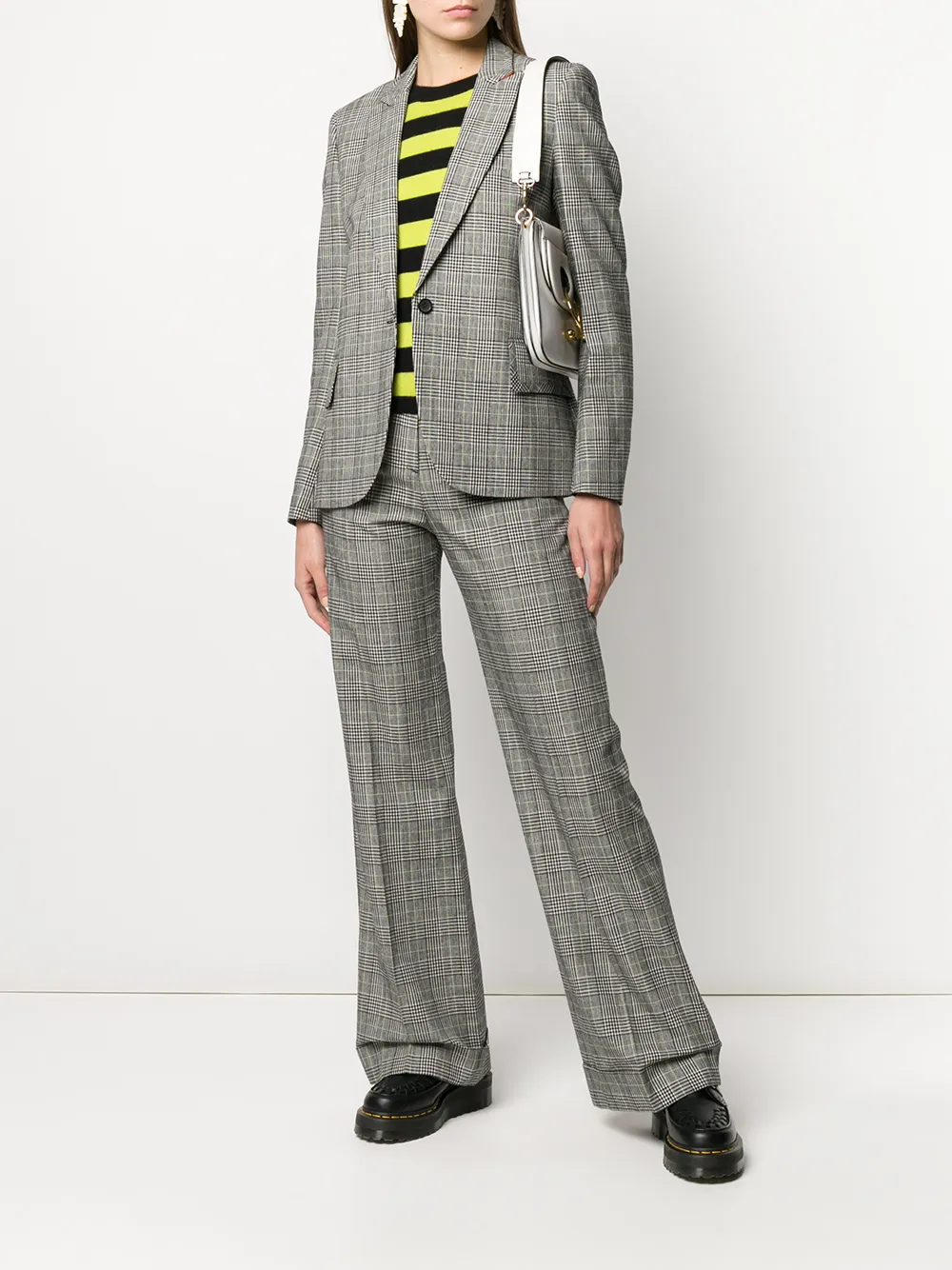 Image 2 of PS Paul Smith checked print single breasted blazer