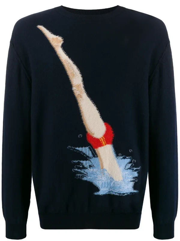black soft jumper