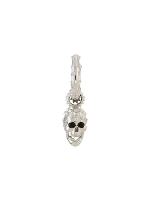 Kasun London skull hoop earring
