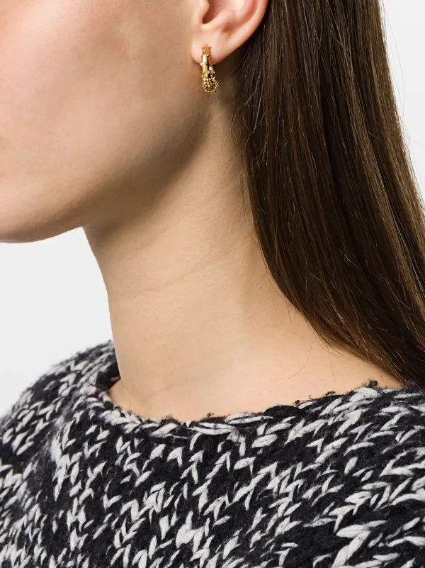 Kasun London 迷你圈形耳环 Farfetch