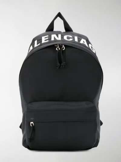 セール開催中 【新品未使用】BALENCIAGA Men Wheel Black Backpack for