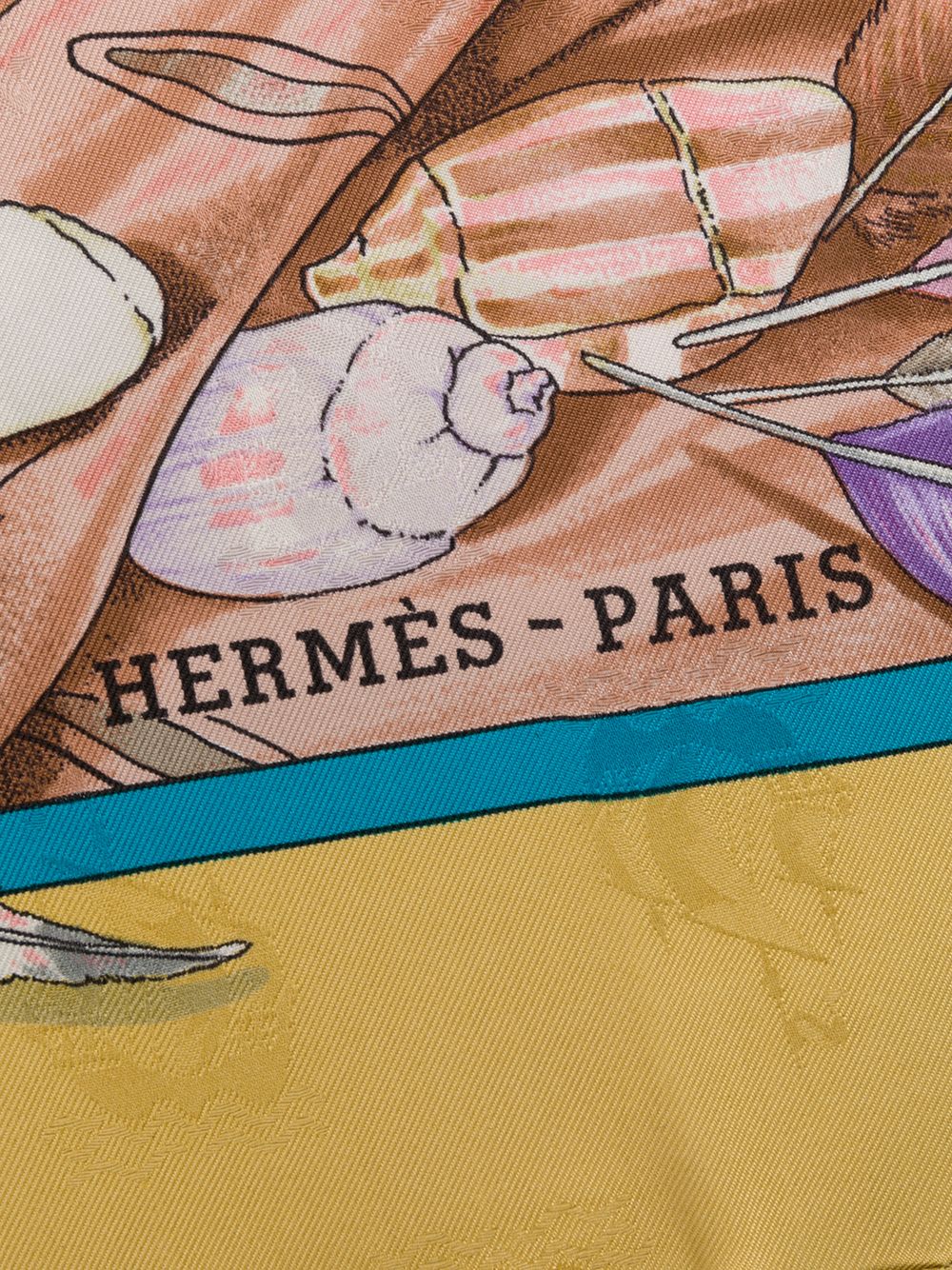 фото Hermès Pre-Owned silk 1992 Christophe Colomb Decouvre l'Amerique scarf