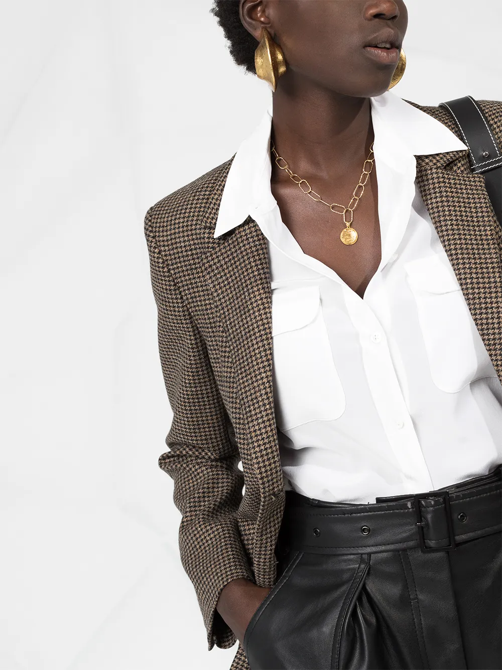 Equipment Signature slim-fit silk shirt