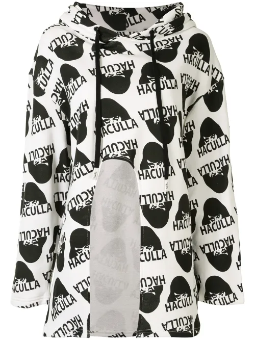 Hoodie crop asymétrique - Haculla - Modalova