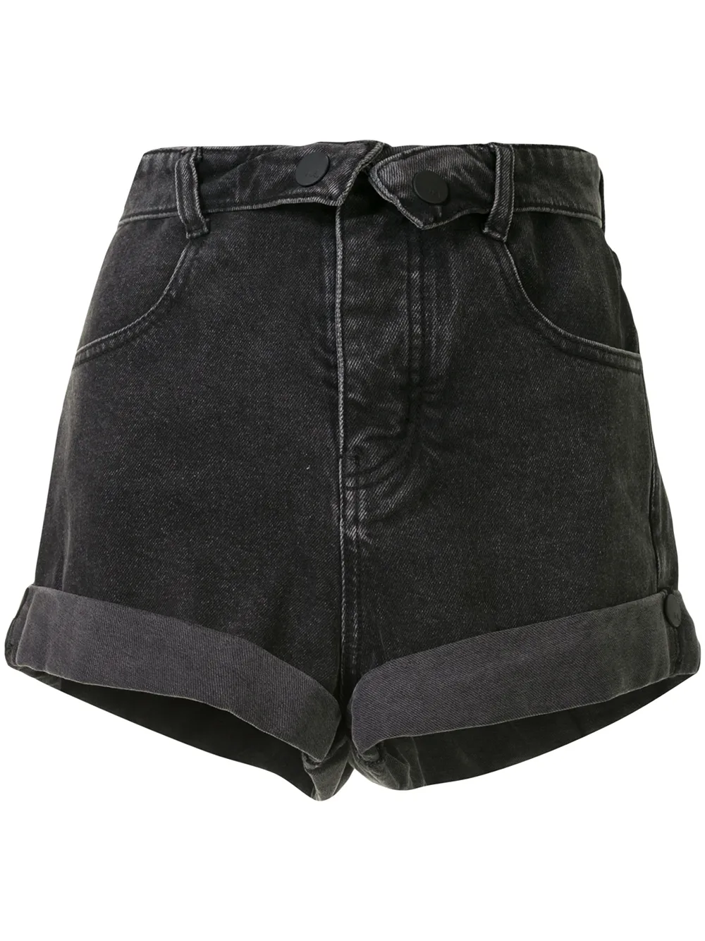 Haculla Fold denim shorts | Black | Image 1