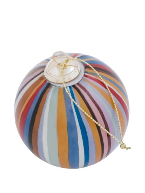 Paul Smith striped Christmas tree bauble