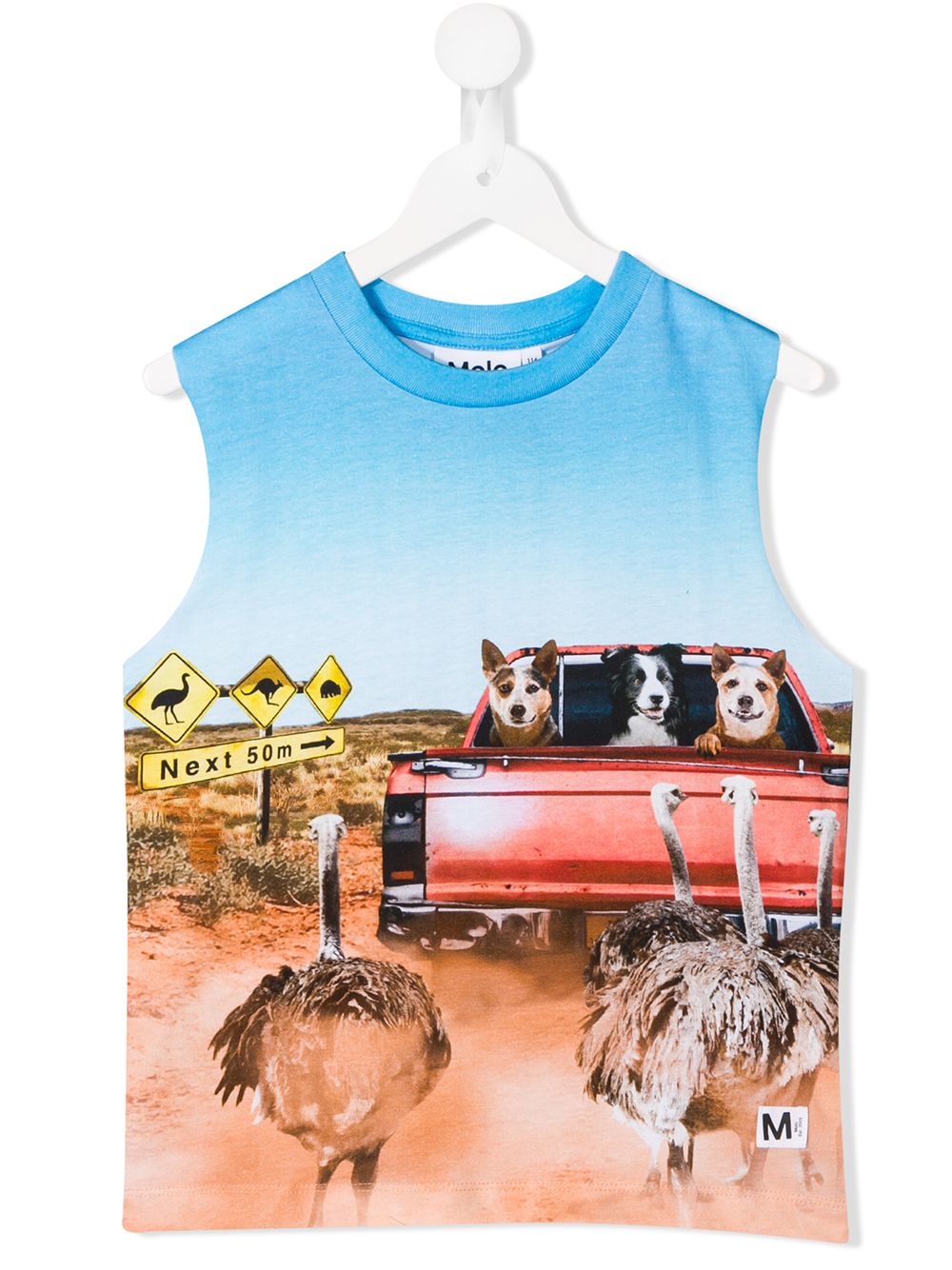 фото Molo Kids graphic print vest top