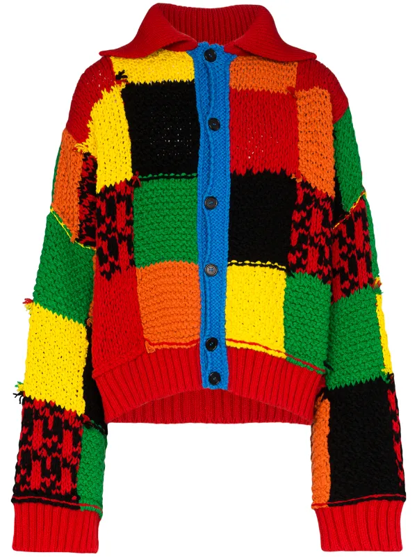 jw anderson crochet sweater