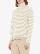 JW Anderson striped zip-up knitted jumper