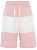 JW Anderson panelled deck shorts - Pink