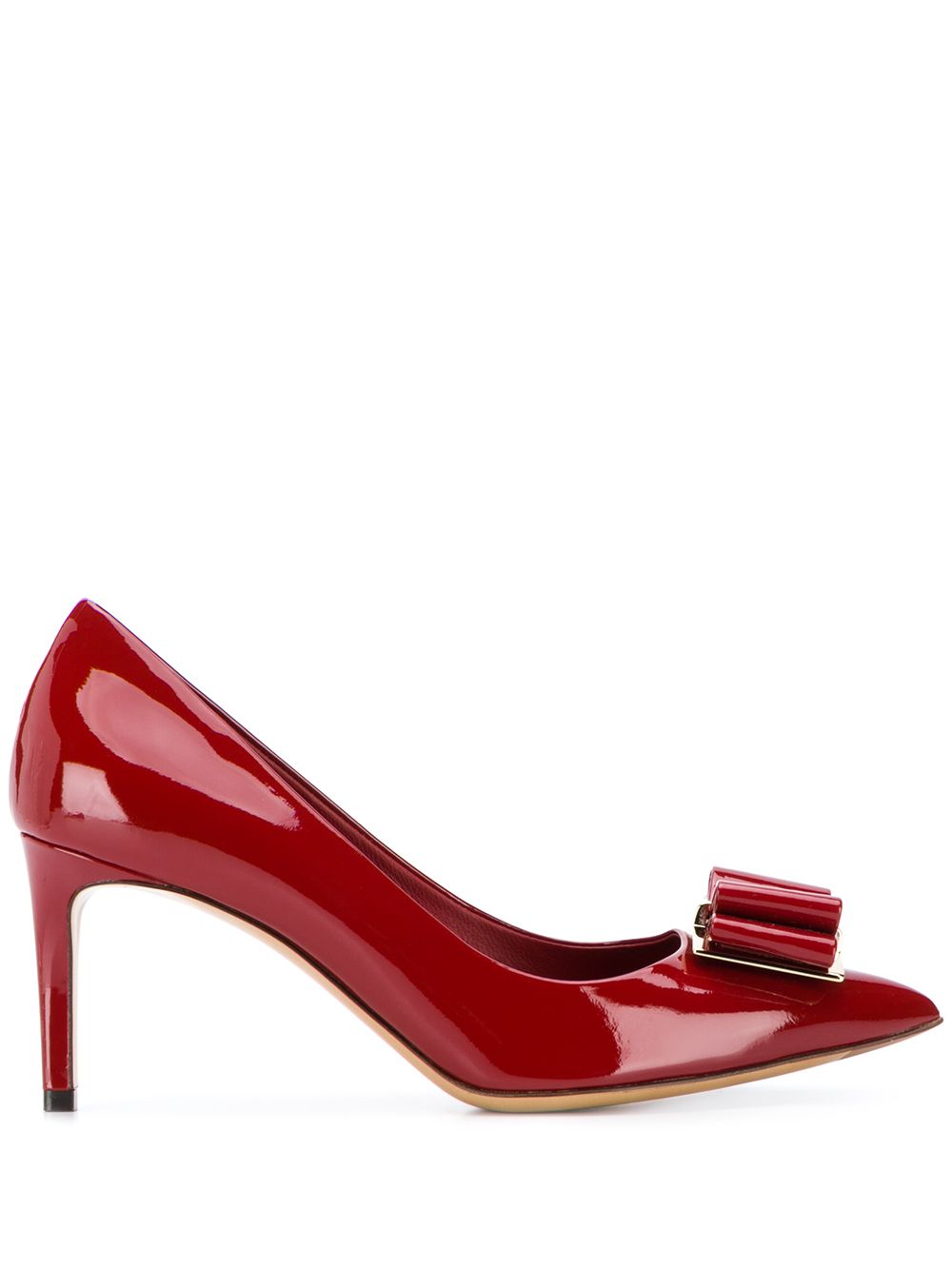 фото Salvatore Ferragamo туфли-лодочки Vara Bow