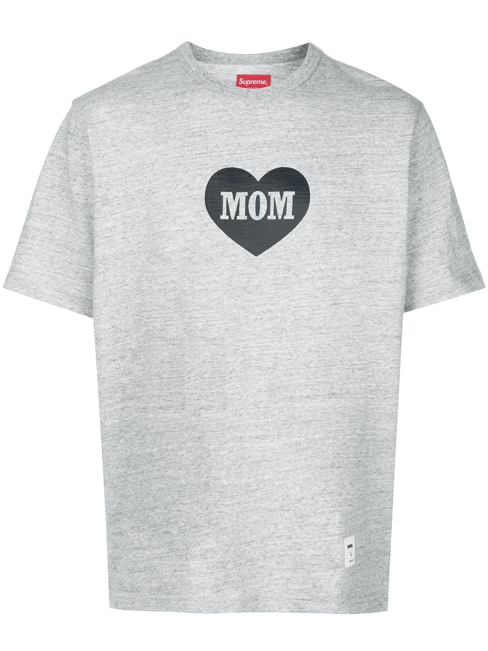 Supreme Mom Print T-shirt In Grey