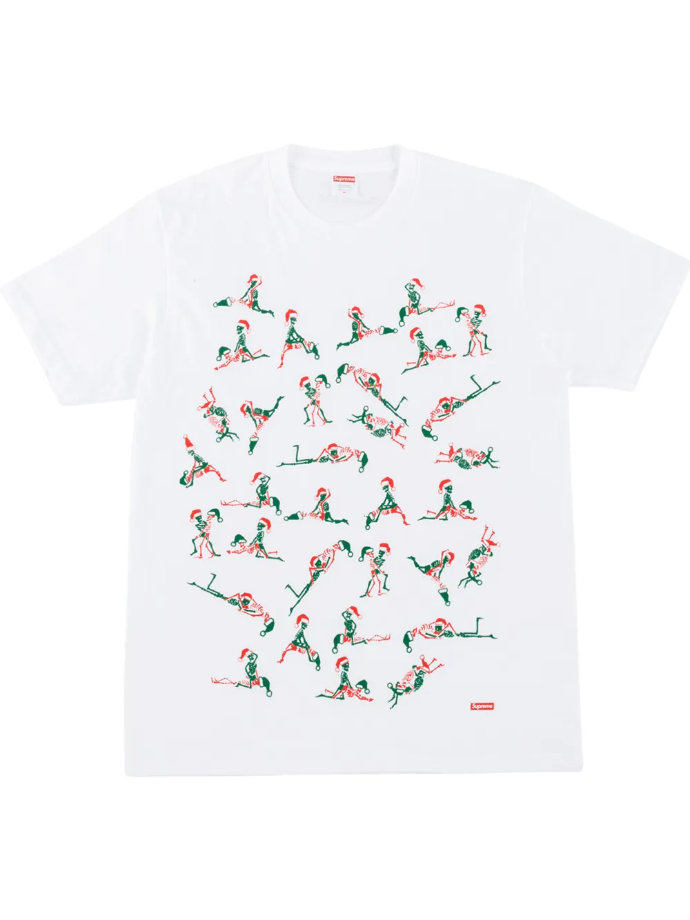 Supreme T-shirt met print Wit