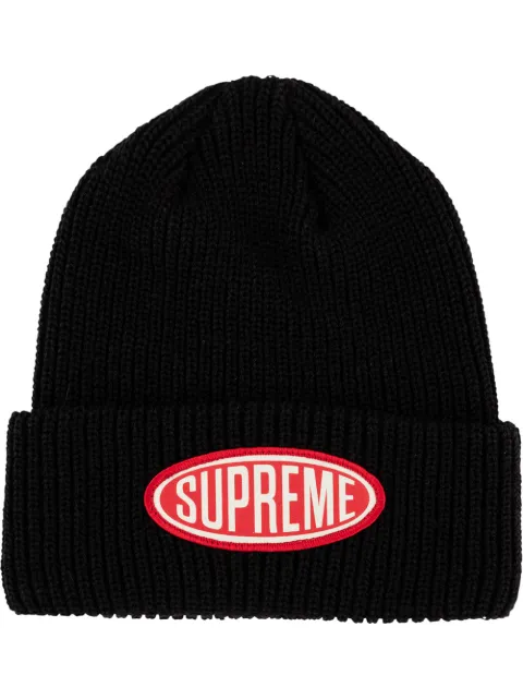 Supreme Oval Patch Beanie - Farfetch