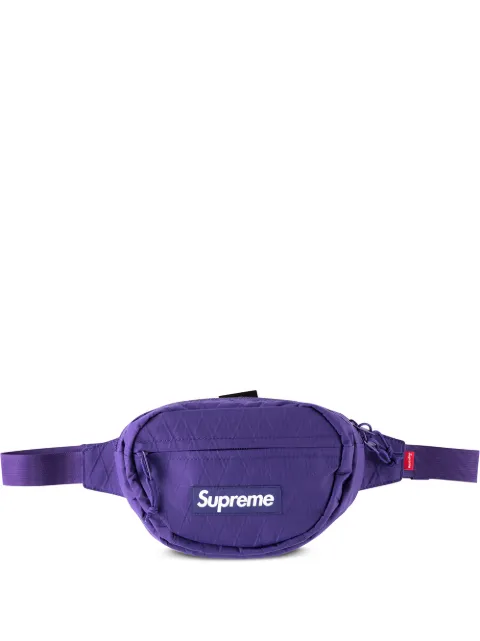 Supreme logo-patch waist bag