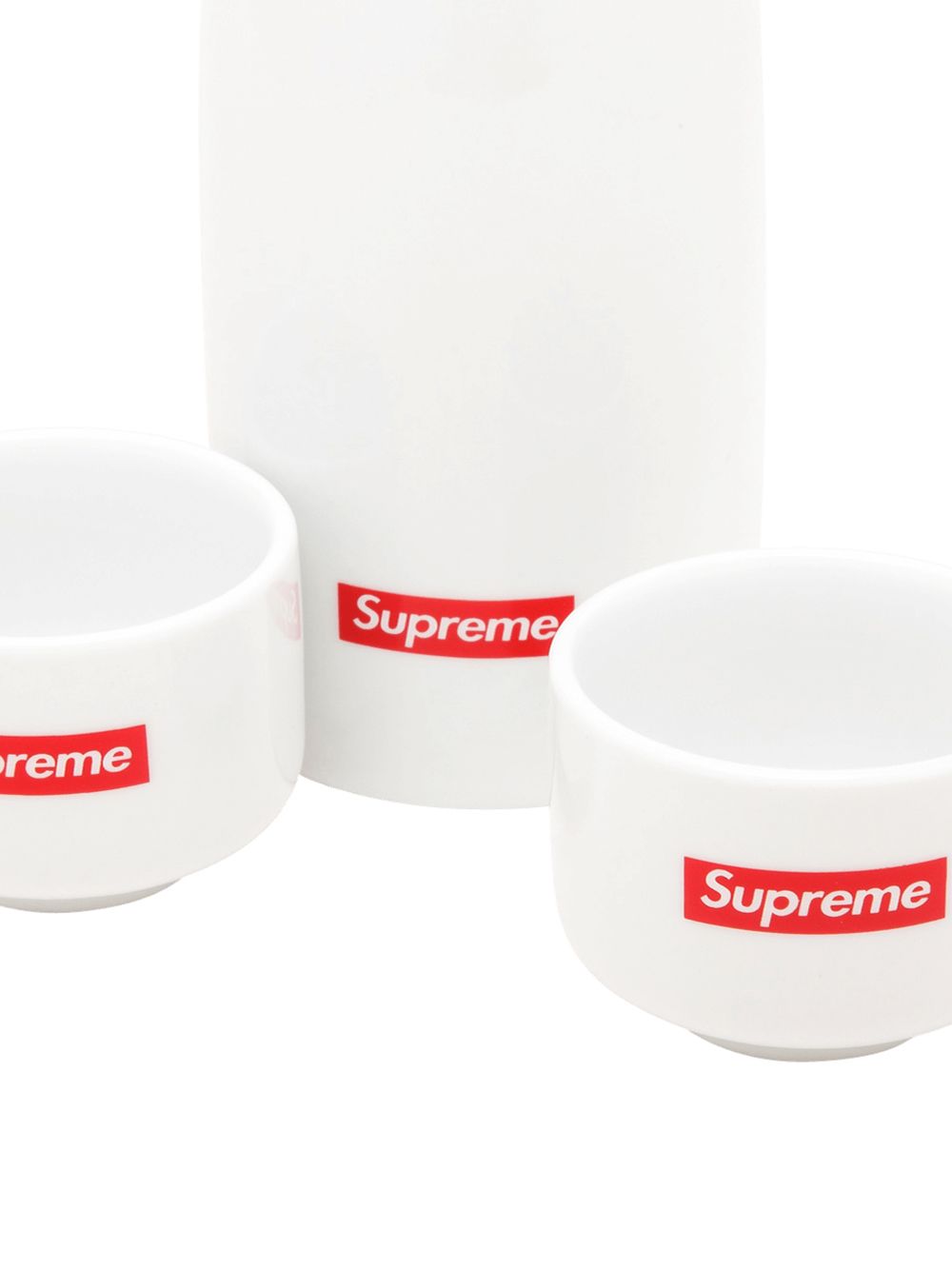 Supreme box-logo Sake Set | White | FARFETCH