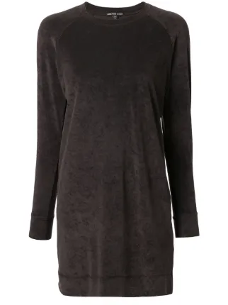 james perse sweatshirt dress