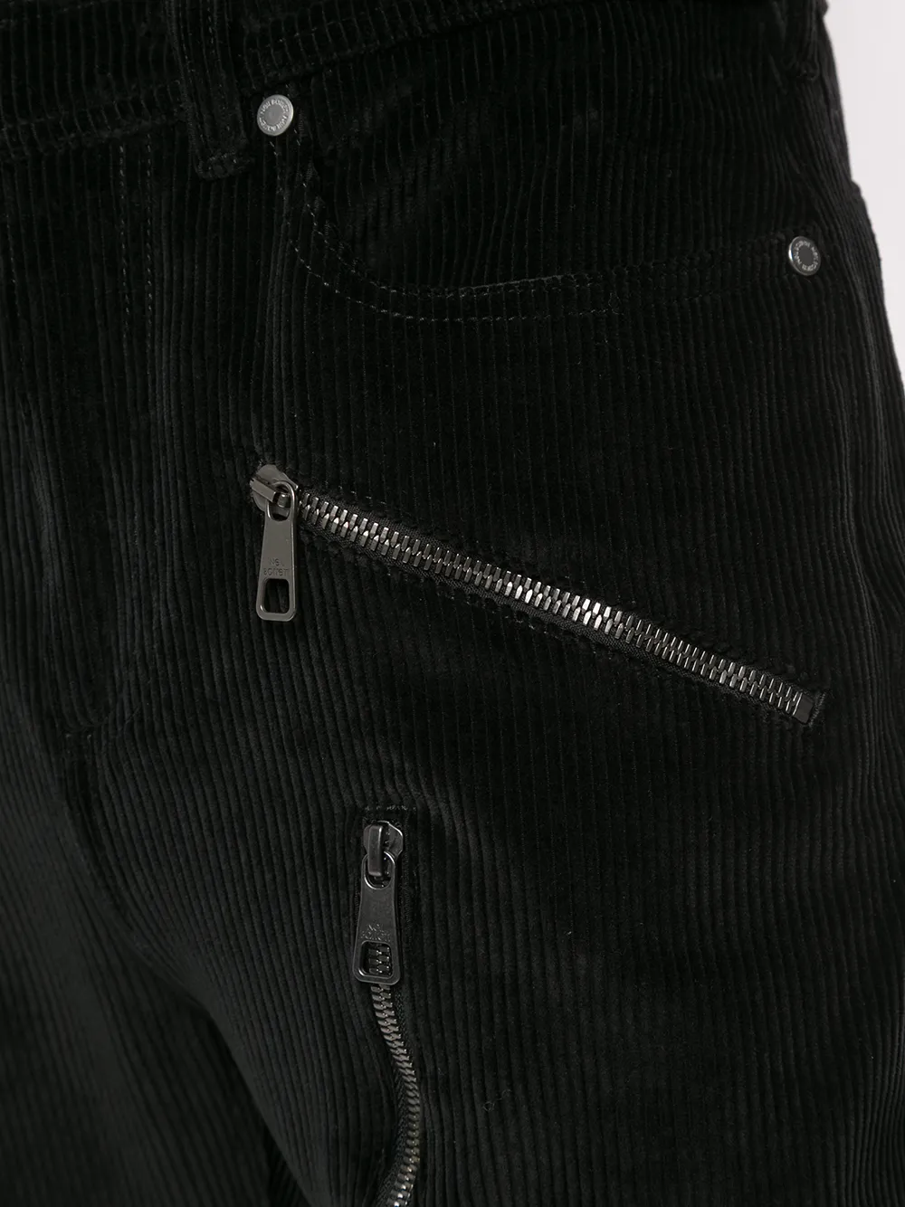 Corduroy Zipped Trousers