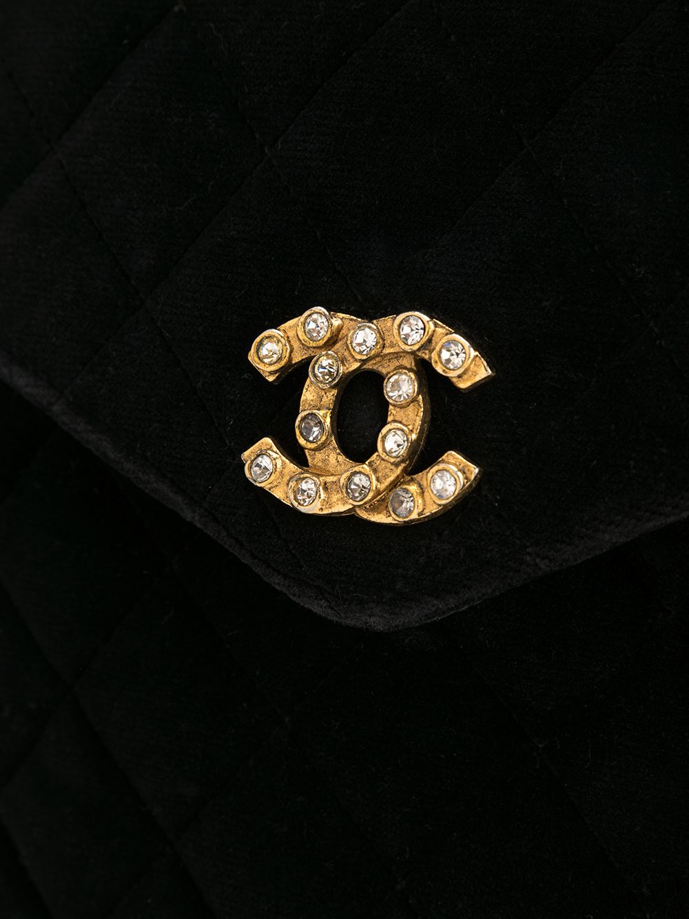 фото Chanel pre-owned стеганая сумка на плечо 1985-1993-го годов