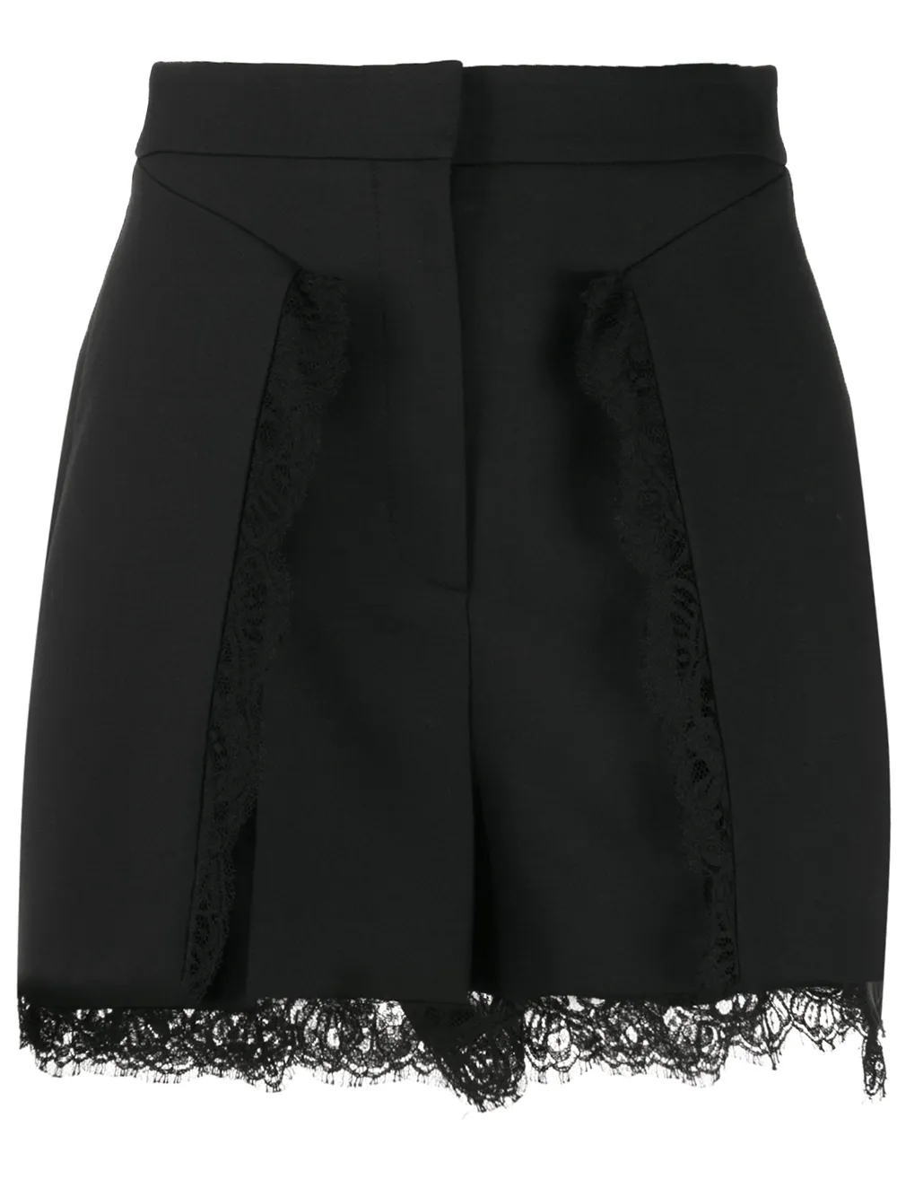 Alexander McQueen шорты с кружевной отделкой