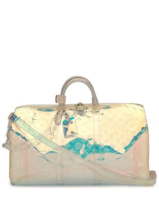 Holographic Louis Vuitton  Prism keepall 50 