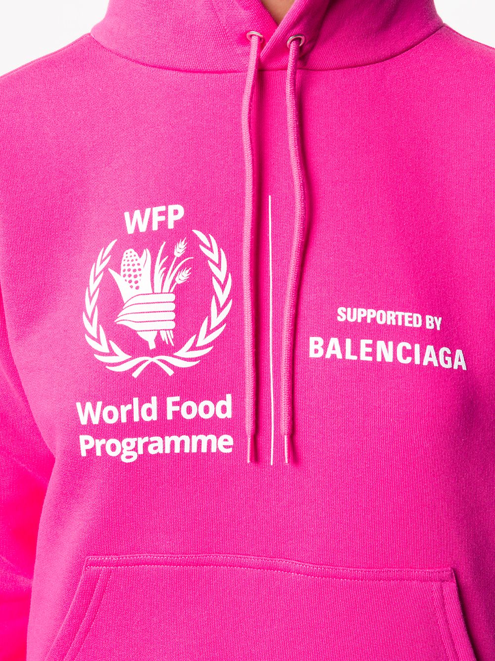 фото Balenciaga худи world food programme