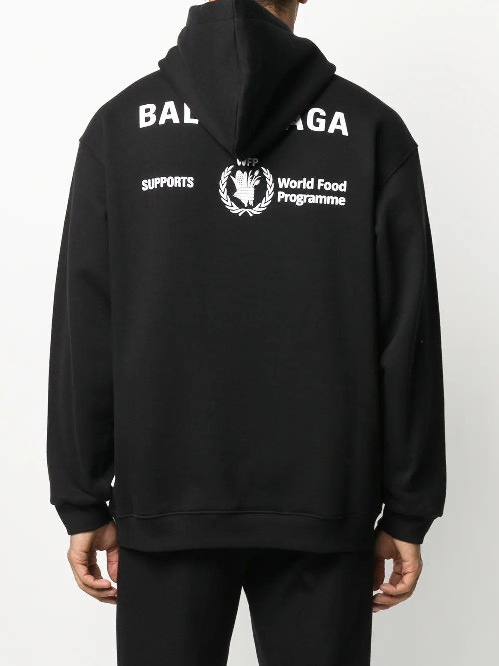 balenciaga world food programme hoodie