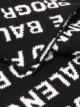 Balenciaga repeated logo scarf