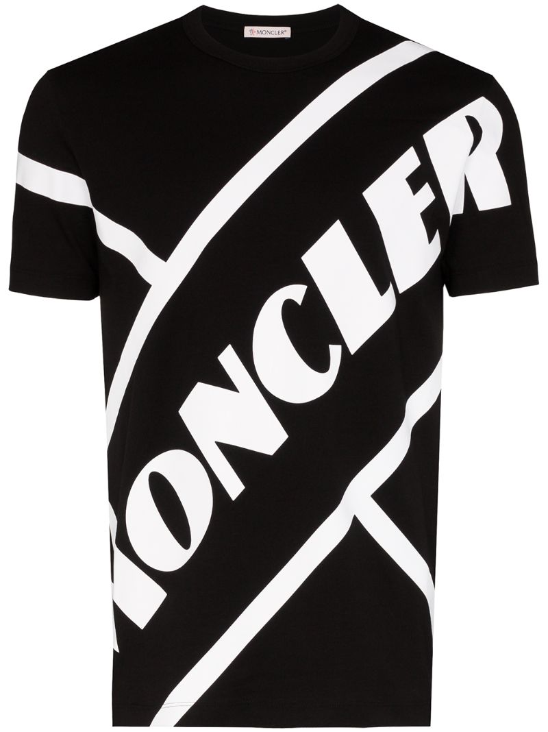 MONCLER T-SHIRT MIT LOGO-PRINT