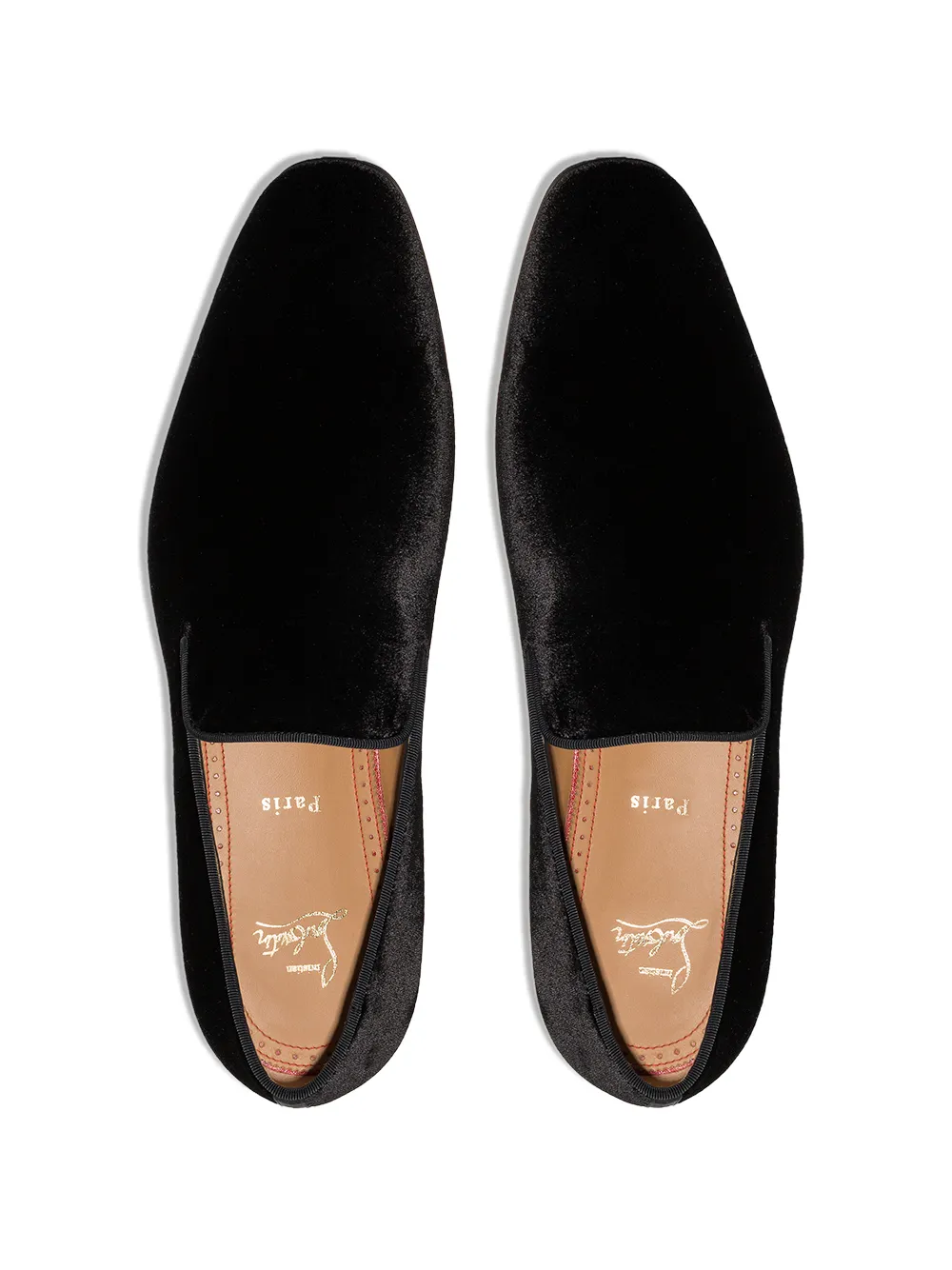 Dandelion velvet loafers