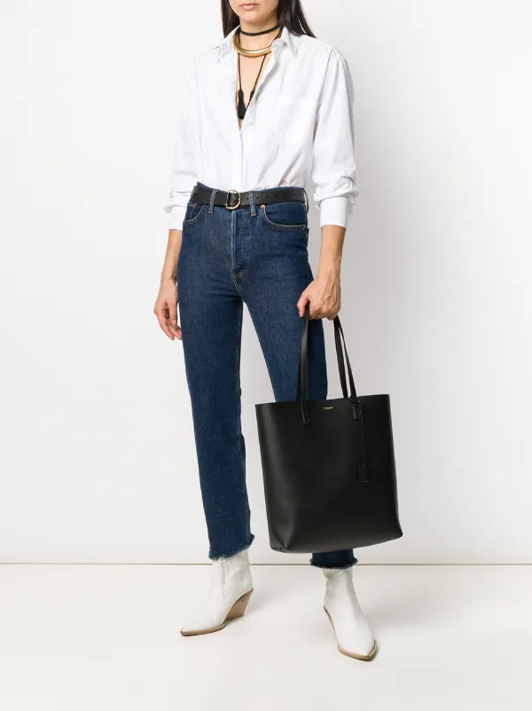 Saint Laurent Shopping Leather Tote