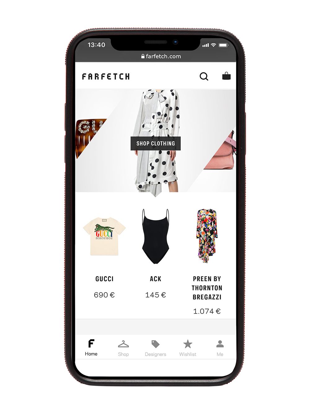 Christian Louboutin iPhone X Loubiphone Case | Black | FARFETCH