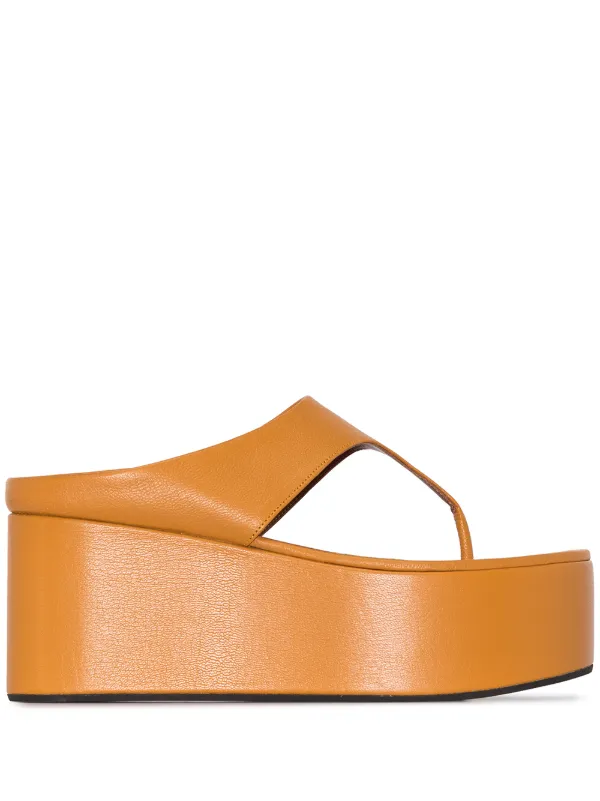 thong sandals platform
