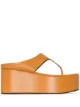 Image 1 of Simon Miller 75mm platform thong sandals
